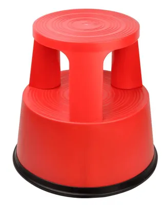 Obrázok produktu pre DESQ 60060.03 Stolička na kolieskach - výška 42 cm - max. 150 kg - červená