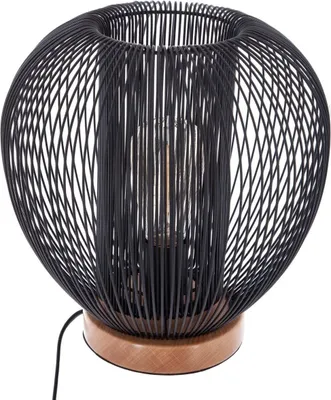 Zdjęcie produktu dla Lampa stołowa NODA, czarna