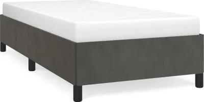 Obrázok produktu pre vidaXL Rám postele bez matraca tmavosivý 80x200 cm zamat