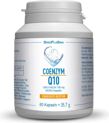 Produktbild von Coenzym Q10 Ubichinon Mono-Kapseln 100 mg 60 St