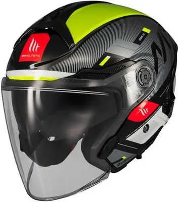 Produktbild von MT HELMETS Helm in Gelb Fluoreszierend