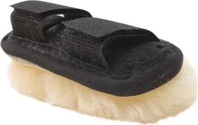 Produktbild von Kavalkade Kopf- u. Nasenpolster Lammfell 10cm 2 Klett Lammfell natur
