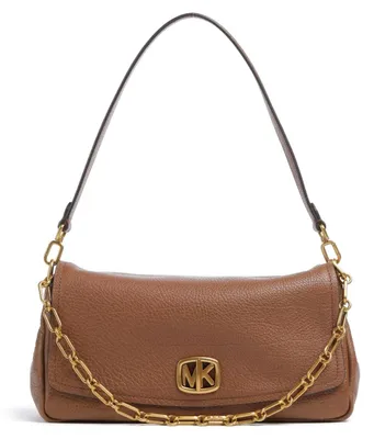 Obrázek produktu pro Michael Kors Lg Trnlk Cnv Chn Shldr Hnědý