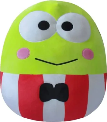 Produktbild von Squishmallows Plüschfigur Sanrio Core Keroppi Red Striped Suit 25 cm