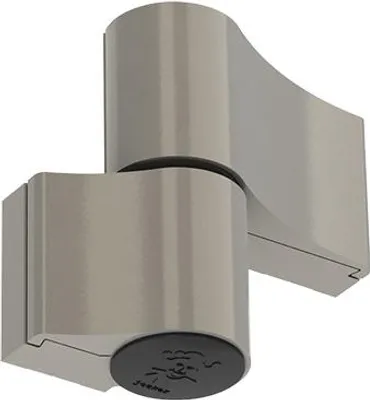 Produktbild von NAJDER Aluminium-Türscharnier - Jocker Typ - Aufschraubband - Doppelscharnier - Scharnier - für Türen - 1 Stück -Montageabstand 67mm - Farbe Satin