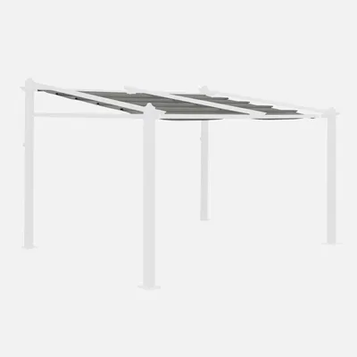 Immagine prodotto di Tela del tetto per pergola 3x4m, Grigio