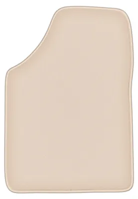 Produktbild von DURBAN Beige Velours-Fahrerfußmatte für Renault Kangoo I Kombivan (1997-2008)