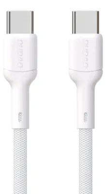 Zdjęcie produktu dla Kabel Dudao L9C 65W Usb-C - Usb-C 1M - Biały