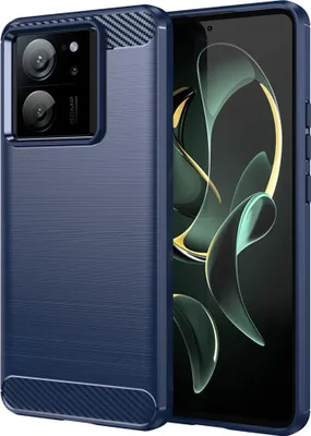 Produktbild von Xiaomi 13T / 13T Pro Hülle - Coverup Armor Brushed TPU Back Cover - Blau