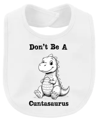 Obrázok produktu pre "Nebudete Cuntasaurus! Zábavný retro darček, sarkastická detská plienka, biela."