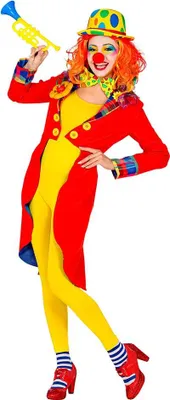 Produktbild von Clown Frack Damen L