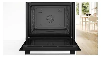 Image de Four intégrable multifonction 71l 60cm ecoclean inox - Bosch - HBA553BR3F - série 4
