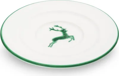 Produktbild von Gmundner Keramik Grüner Hirsch  Unterteller Espresso  11cm