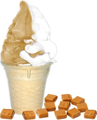 Zdjęcie produktu dla Miękkie lody toffi w proszku 1 kg