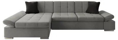 Produktbild von MIRJAN24 Ecksofa Malwi mit Regulierbare Armlehnen, Schlaffunktion und Bettkasten, L-Form Sofa vom Hersteller (Polo 894 + Polo 897, Seite: Links)