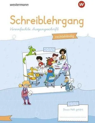 Obrázek produktu pro Westermann Schreiblehrgang VA rechtshändig - Vereinfachte Ausgangsschrift
