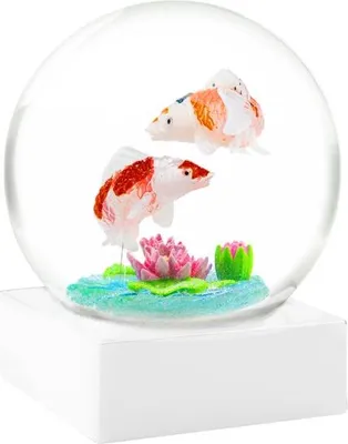 Produktbild von Schneekugel Koi, 12x10x10cm