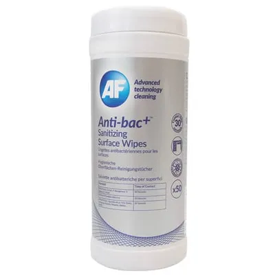 Produktbild von AF BSCW50T Reinigungstuch Surface Wipes 50 Stück
