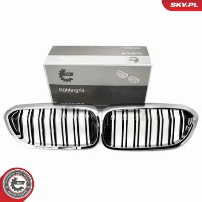Produktbild von ESEN SKV 66SKV196 Kühlergrill Frontgrill für BMW 5 Touring (G31) Chrom/Schwarz