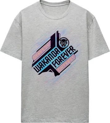 Produktbild von Black Panther: Wakanda Forever - T-Shirt für Damen, meliert TV25149 (XL) (Sportliches Heather)