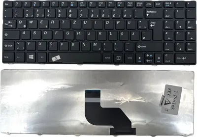 Produktbild von DEUTSCHE - Schwarz Tastatur Keyboard kompatibel für Model: MP-08G66D0-5285
