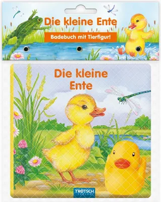 Produktbild von Trötsch Badebuch mit Tierfigur Die kleine Ente