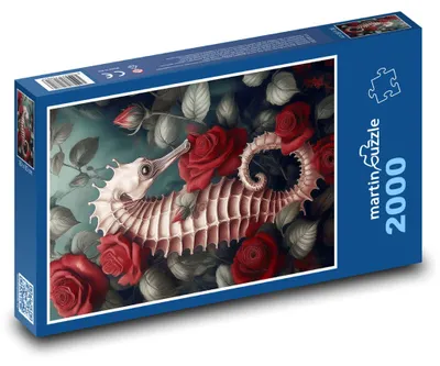 Produktbild von martinpuzzle - Puzzle 2000 Teile - Seepferdchen