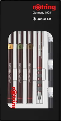 Zdjęcie produktu dla ROTRING isograph Junior Set 3er Satz   0,2 / 0,3 / 0,5