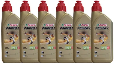 Produktbild von Castrol Power 1 4T 10W-40 6x1 Liter