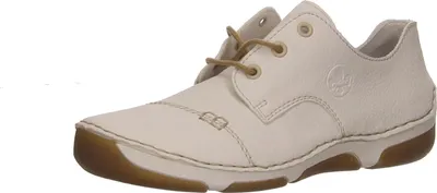 Produktbild von Rieker Schnürhalbschuhe in weiss/weiss kombi, Gr. 36