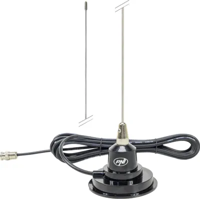 Produktbild von PNI VHF300 Taxiantenne, 134 - 174 MHz, 136 cm, mit Magnetfuß