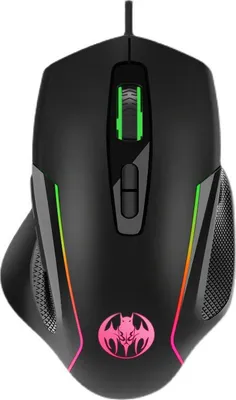 Produktbild von Maus 7D, 6400 DPI, USB, RGB Beleuchtung, ergonomisch, 7 Tasten, kabelgebunden