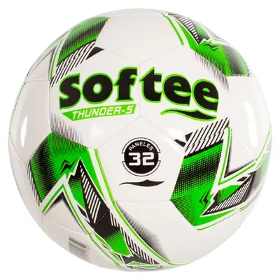 Produktbild von Fußball Softee Thunder Größe 5 Blanco/Verde FÚTBOL 11