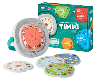 Produktbild von Timio Audio-Player – Starter-Set mit 5 CDs | Lernspielzeug
