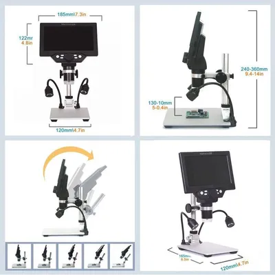 Image de Microscope numérique - Microscope pour enfants - Microscope enfant - Microscopes pour enfants - Microscope numérique