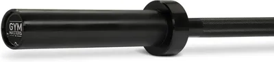 Imagen del producto de Barra para mancuernas corta, de 150 cm, con capacidad de carga de 180 kg y un diámetro de 50 mm, ideal para uso doméstico