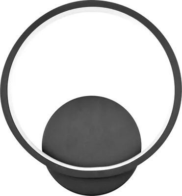 Immagine prodotto di Applique a LED ROMAN bianco e nero 18W, luce bianca neutra 1530 lm, alluminio, dimensioni: 23x20x5 cm, IP20, Polux