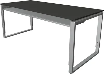 Produktbild von Schreibtisch Architekt BxTxH 180x80x75cm Bügelgestell anhrazit