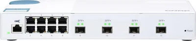 Zdjęcie produktu dla QNAP QSW-M408S, Zarządzany, L2, Gigabit Ethernet (10/100/1000), Pełny dupleks