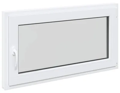 Produktbild von vidaXL Kellerfenster RISOR 110 x 50 cm PVC und Glas Weiß