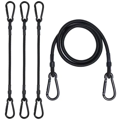 Immagine prodotto di Elastico con gancio a S 60 cm, set di 4, diametro 8 mm