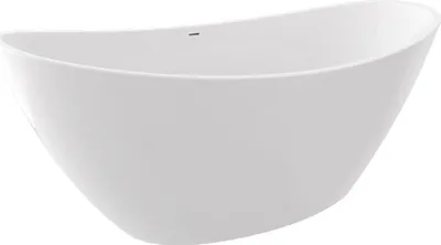 Produktbild von AVILA freistehende Badewanne 180x87x65cm, Weiß