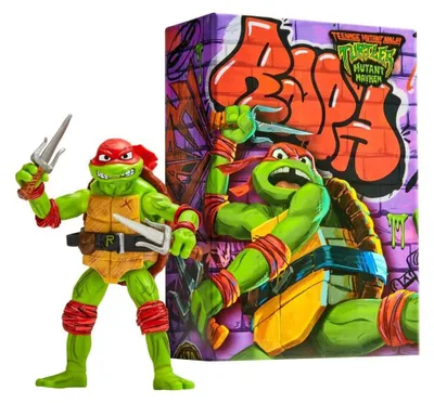 Produktbild von Teenage Mutant Ninja Turtles: Mutant Mayhem Action Figur Comic Con Raphael 18 cm