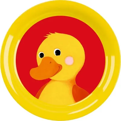 Produktbild von Freche Rasselbande|Die Spiegelburg Teller Ente - Freche Rasselbande