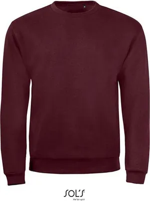 Immagine prodotto di SOLs 01168 | Felpa da uomo Spider 50% Cotone / 50% Poliestere - Colore: Oxblood - Taglia: L
