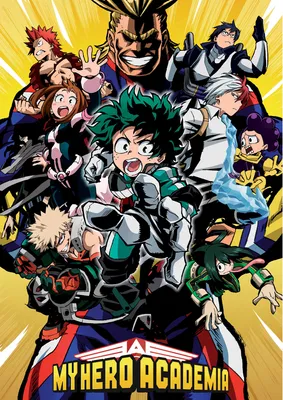 Obrázek produktu pro My Hero Academia - Plakát - Skupina + 1 OB plakát o velikosti 61x91,5cm