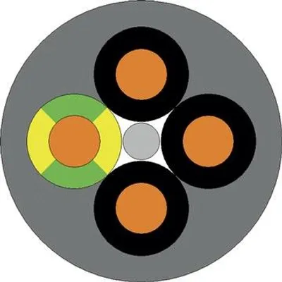 Immagine prodotto di Cavo di controllo Lapp non schermatox0,75 mm² non schermato PU= rotolo da 100 metri (1119103/100)