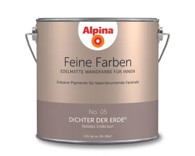 Produktbild von Alpina Feine Farben No. 05 Dichter der Erde® edelmatt 2,5 Liter