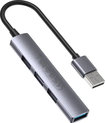 Image de Hub Unitek H1208A USB-A / 3 ports USB-A 2.0 / 1 port USB-A 3.0