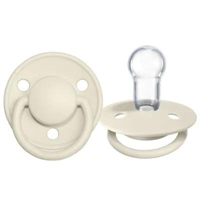 Obrázok produktu pre BIBS DE LUX - Silikónový cumlík, 0 - 36 m, krémový
